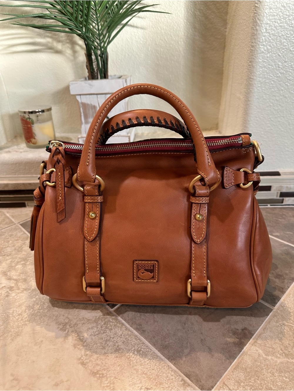 Dooney & Bourke Florentine Satchel - Picture 2 of 11